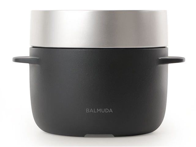 人気SALE，セール K#F157 箱付き BALMUDA The Gohan バルミューダ 家庭用 電気 炊飯器 K03A-BK Black ブラック サイズ 275mm &times; 251mm &times; 194mm(炊飯器)｜売買されたオークション情報、yahooの商品情報をアーカイブ公開 - その他