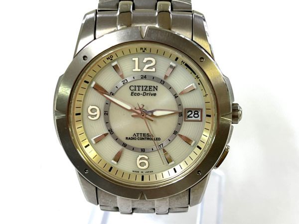 C242-O13-571 ◎ CITIZEN シチズン Eco-Drive ATTESA アテッサ H110