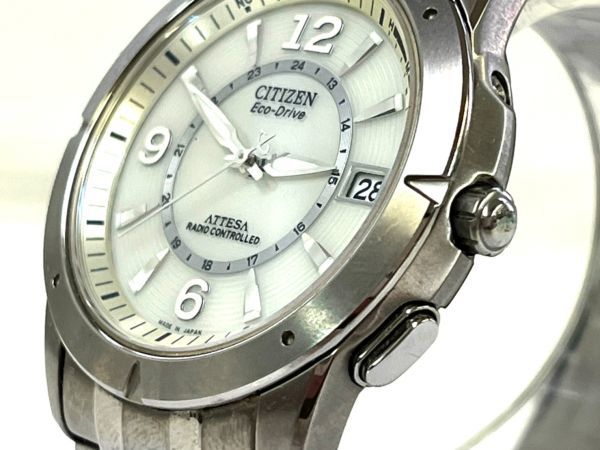C242-O13-571 ◎ CITIZEN シチズン Eco-Drive ATTESA アテッサ H110