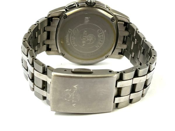 C242-O13-571 ◎ CITIZEN シチズン Eco-Drive ATTESA アテッサ H110