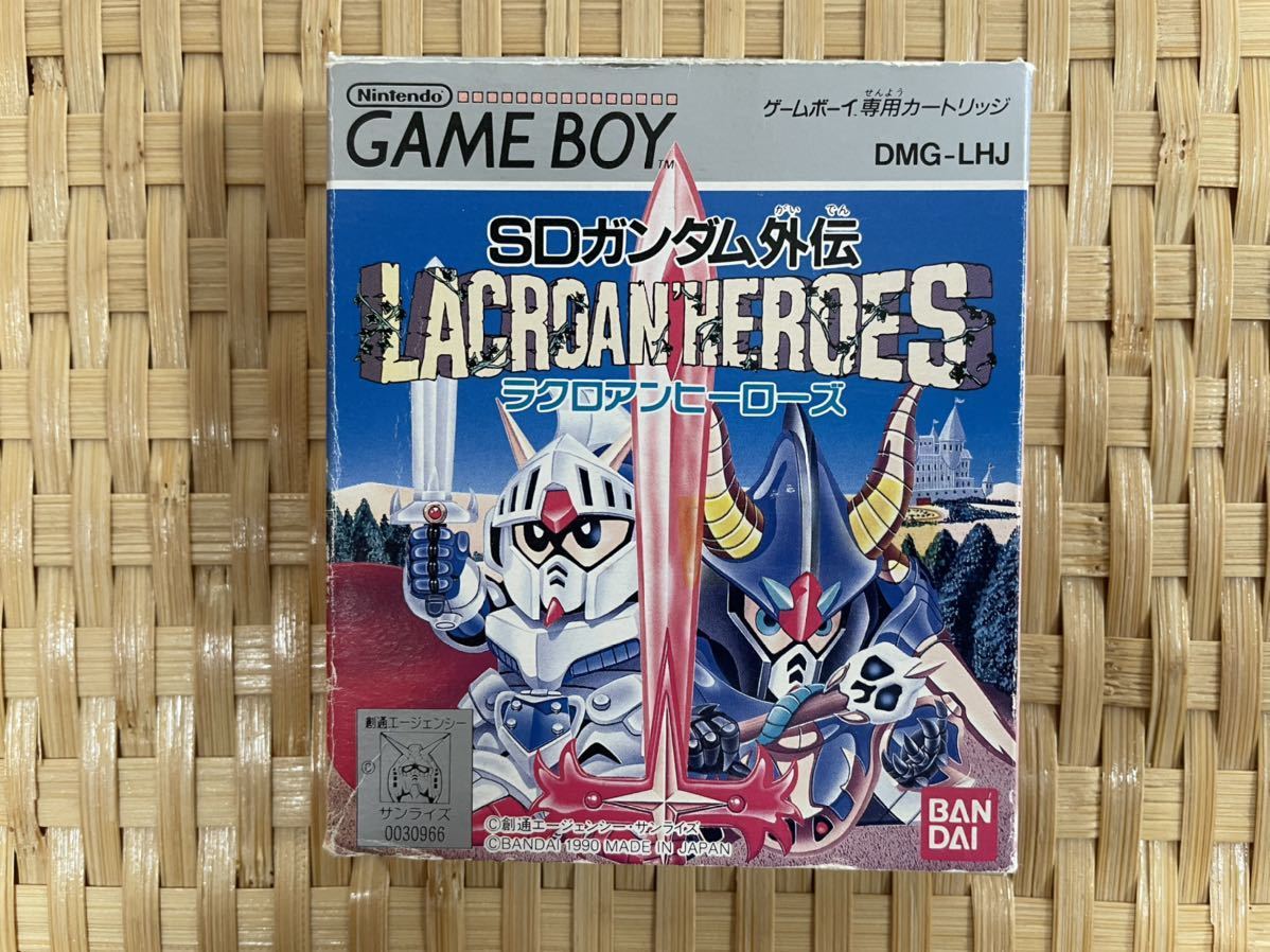 限定即決】SDガンダム外伝 ラクロアンヒーローズ LACROAN'HEROES 箱-取