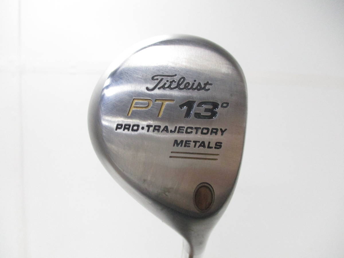 ◇稀少 タイトリスト Titleist PT13°PRO TRAJECTORY METALS メタル 