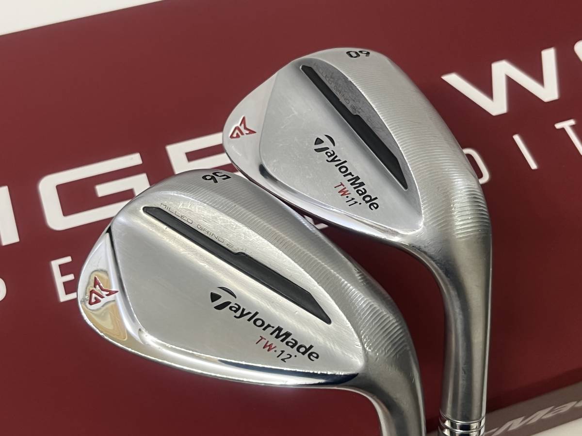 超稀少品新品タイガーウッズ MILLED GRIND2 ウェッジ 56° 60° ◇限定 TIGER WOODS◇TaylorMade◇MILLED GRIND 2 SPECIAL EDITION◇56°/12