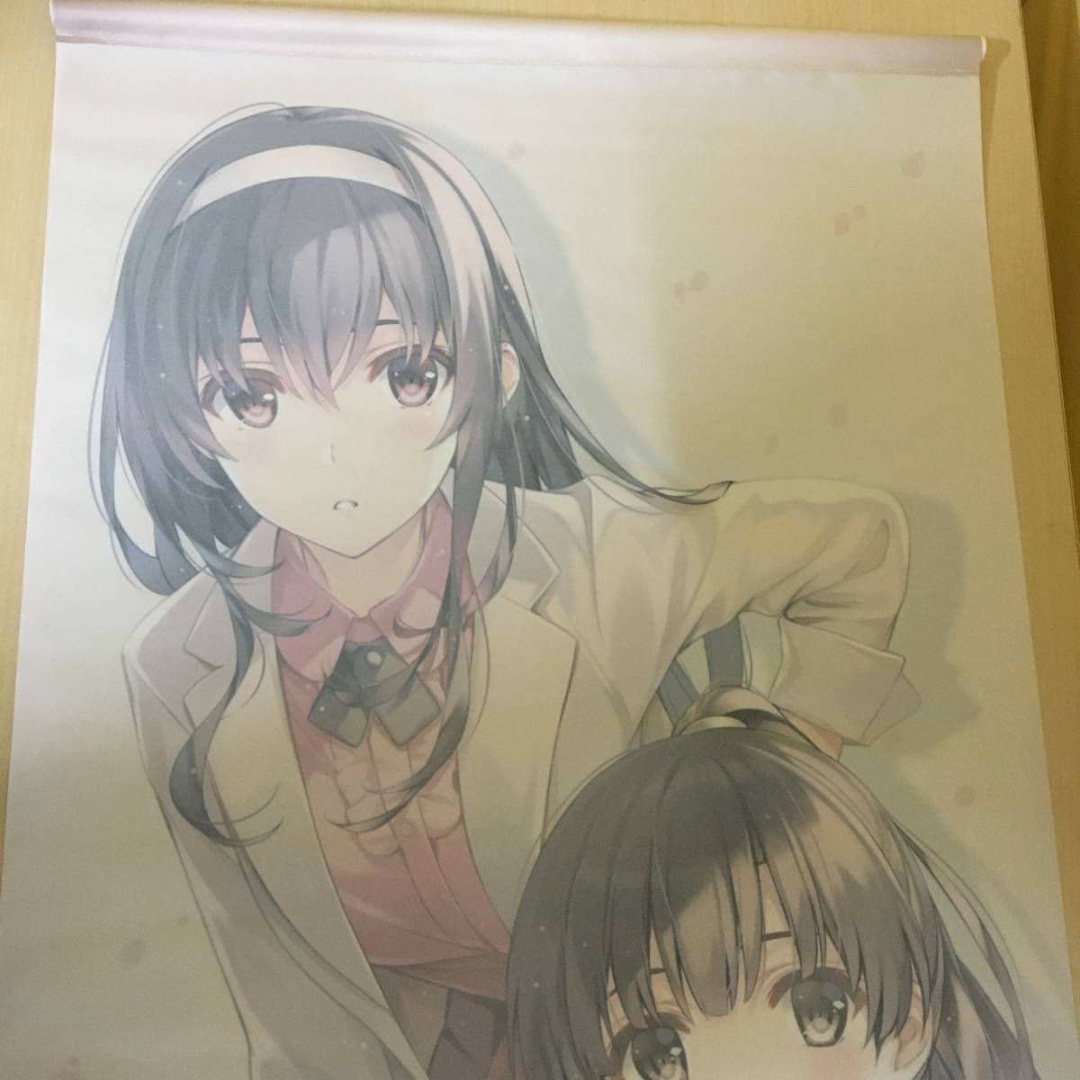 □冴えない彼女の育てかた 深崎暮人 描き下ろし ロングタペストリー 