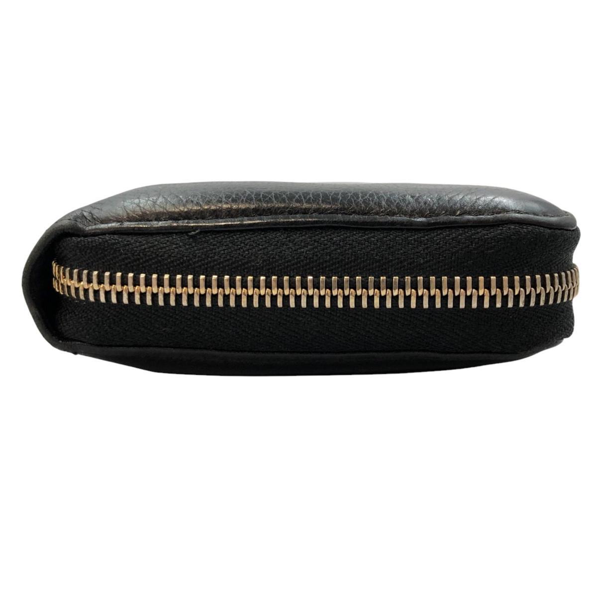 1円 GUCCI グッチ 282413 ソーホー インターロッキングG レザー 