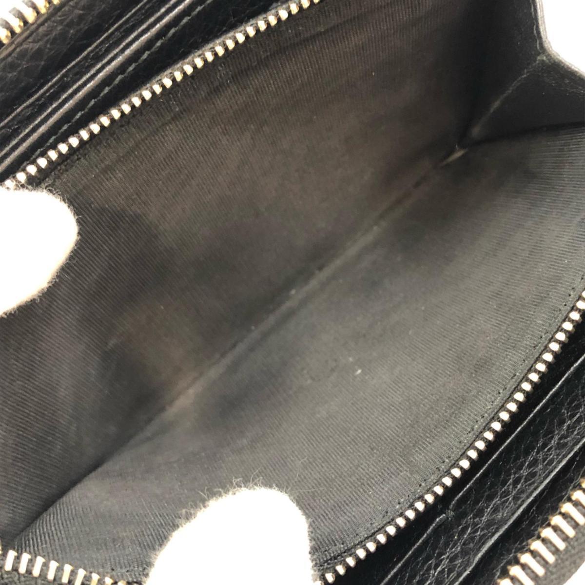 1円 GUCCI グッチ ソーホー インターロッキングG フリンジ ラウンド 