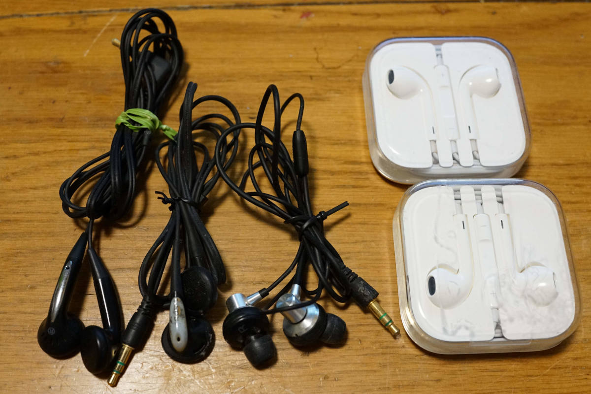 MDR-EX90（SONY）他ジャンクイヤホンまとめて SONY