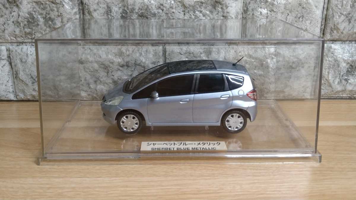 ホンダ フィット 1 24 カラーサンプル ミニカー シャーベットブルー メタリック 非売品 ディーラー Honda Fit 乗用車 売買されたオークション情報 Yahooの商品情報をアーカイブ公開 オークファン Aucfan Com