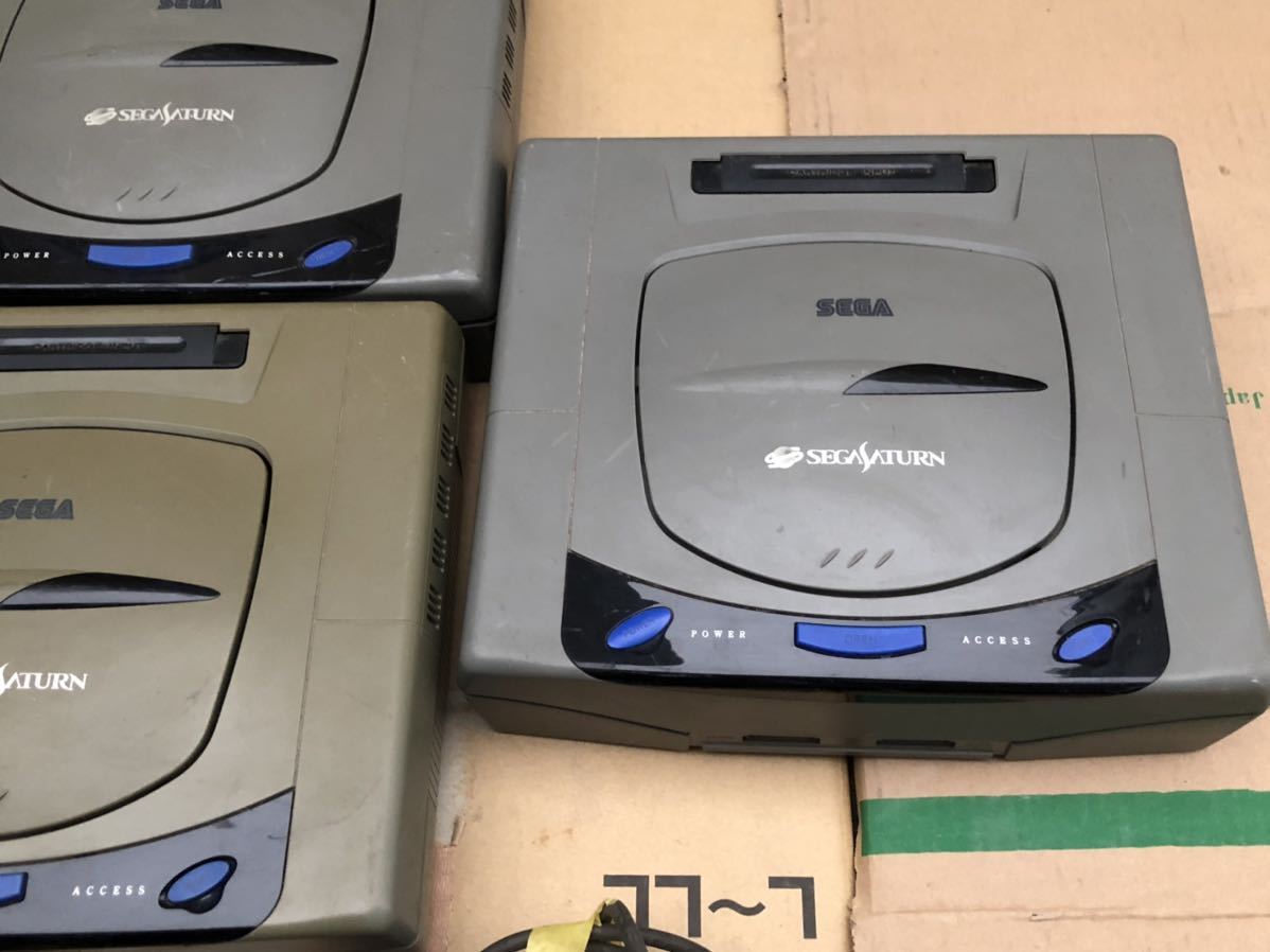 SEGA セガサターン ゲーム機 周辺機器 本体 5台まとめ(本体