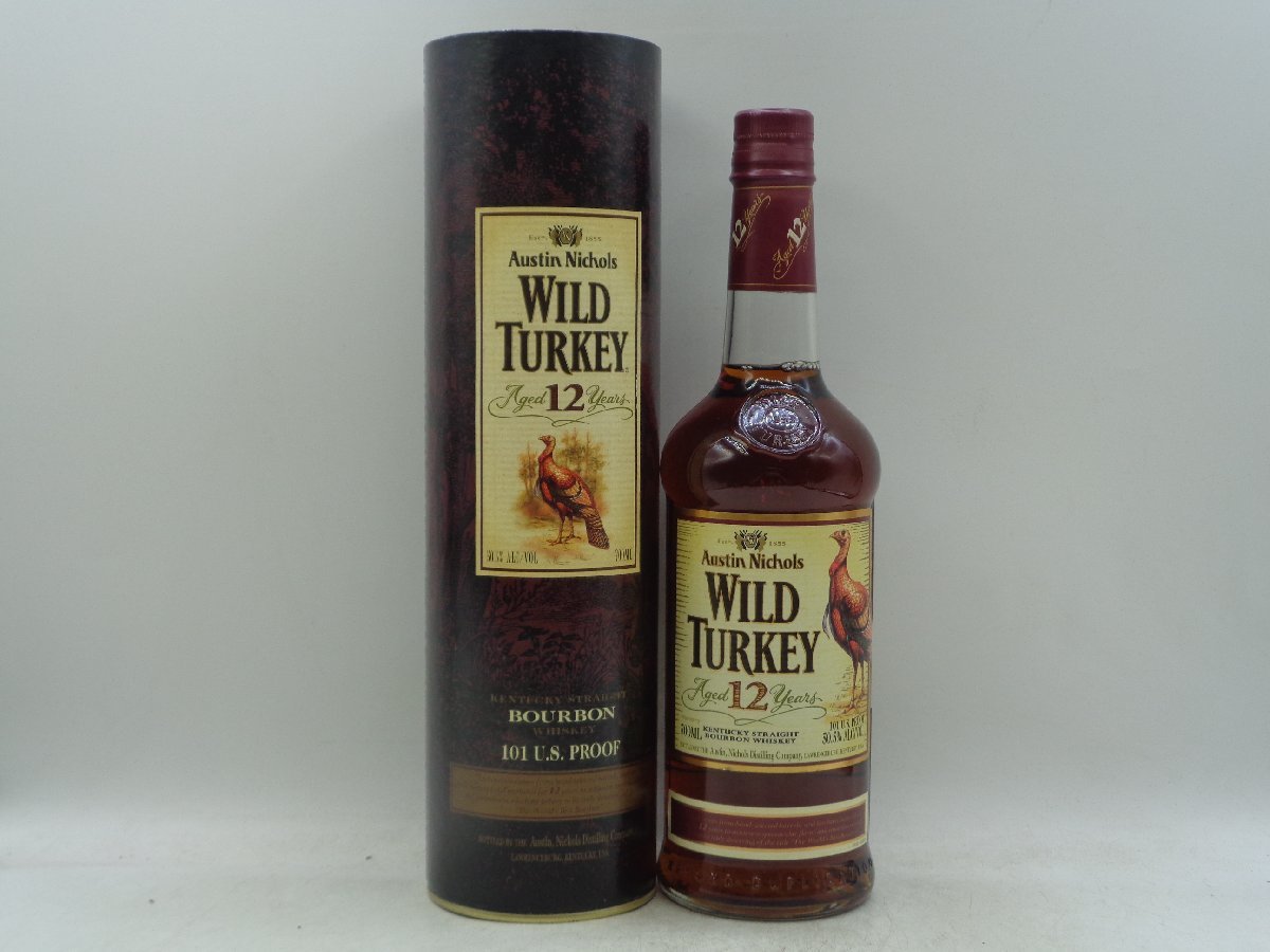 同梱OK商品】WILD TURKEY 12年 ワイルドターキー レッドキャップ