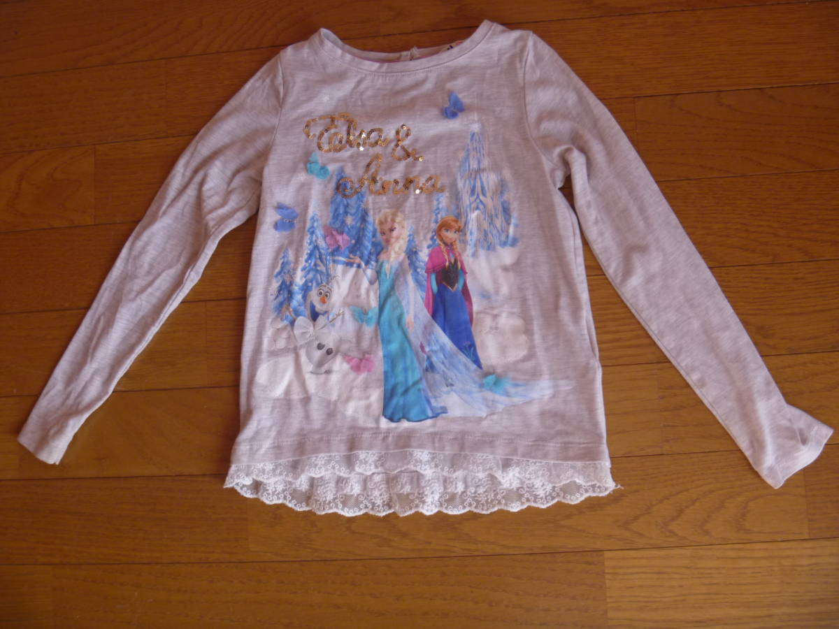Girls 4 6歳用disneyの長袖ワンピース 774 1 115 124cm 売買されたオークション情報 Yahooの商品情報をアーカイブ公開 オークファン Aucfan Com