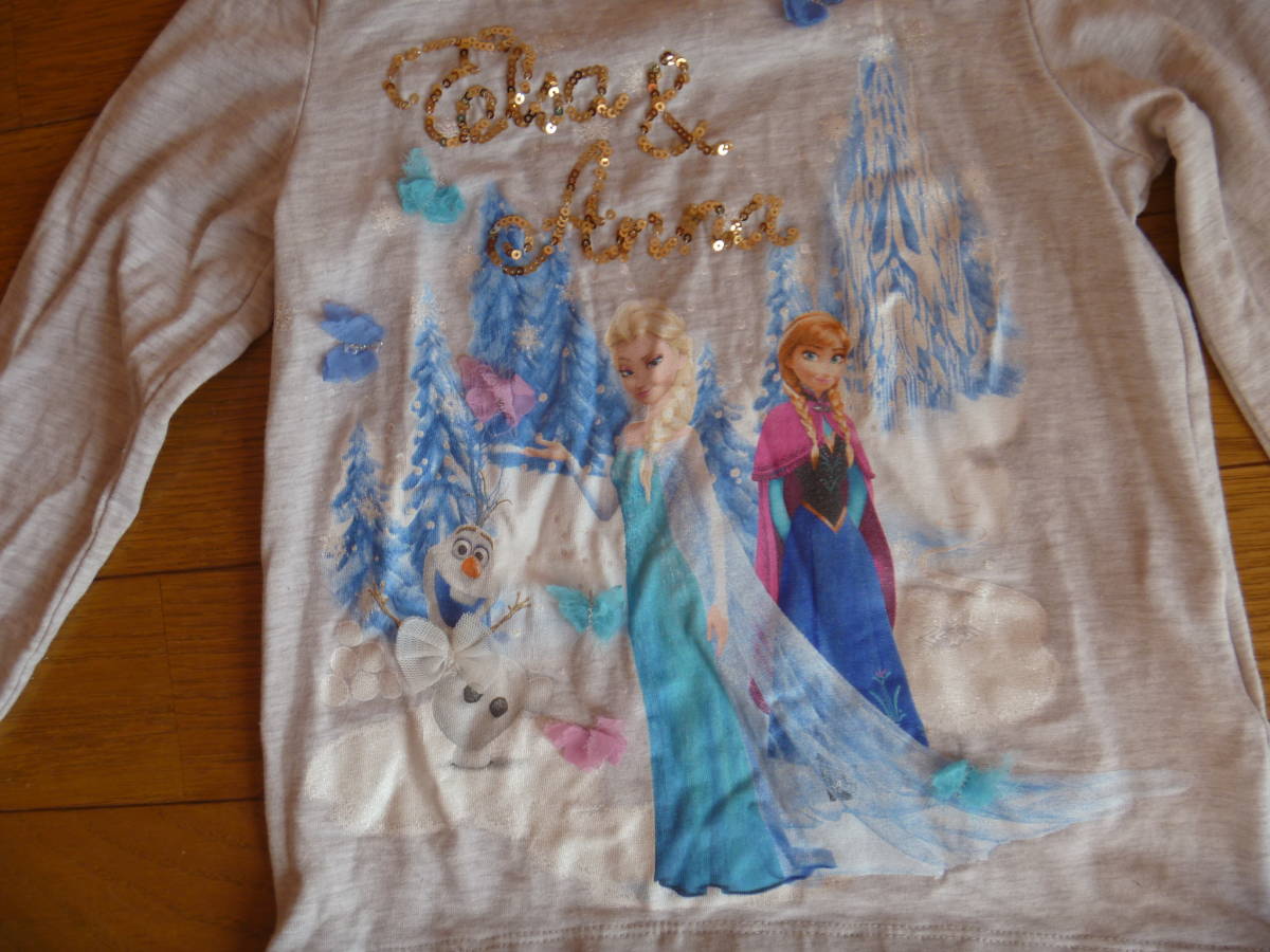 Girls 4 6歳用disneyの長袖ワンピース 774 1 115 124cm 売買されたオークション情報 Yahooの商品情報をアーカイブ公開 オークファン Aucfan Com