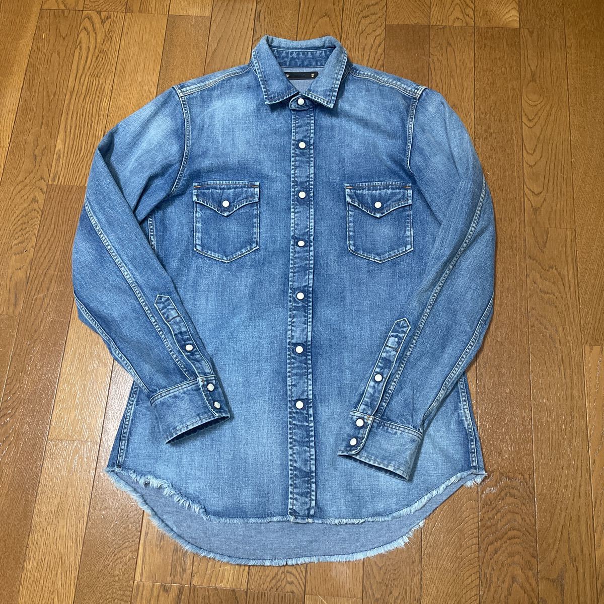 MINE DENIM ウエスタンシャツ デニムシャツ デニム Wrangler 