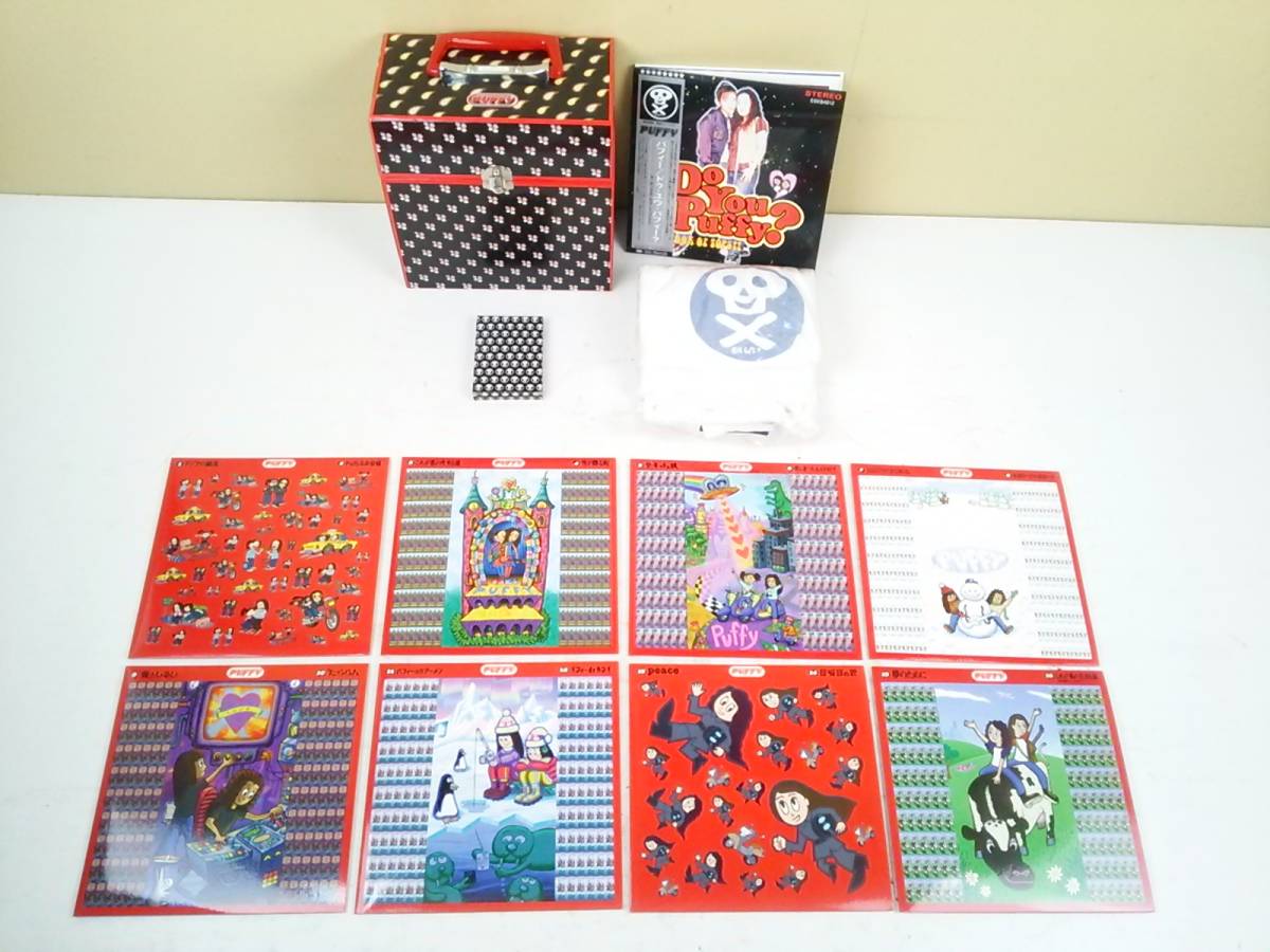 【最安値，お得】 王/EPICレコーズ/シングルレコード/PUFFY/ドゥ ユー パフィー /ESKB4012/動作未確認/8枚組/ボックス仕様/グッズ付/アジアの純真/王-702 MS(その他)｜売買されたオークション情報、yahooの商品情報をア その他