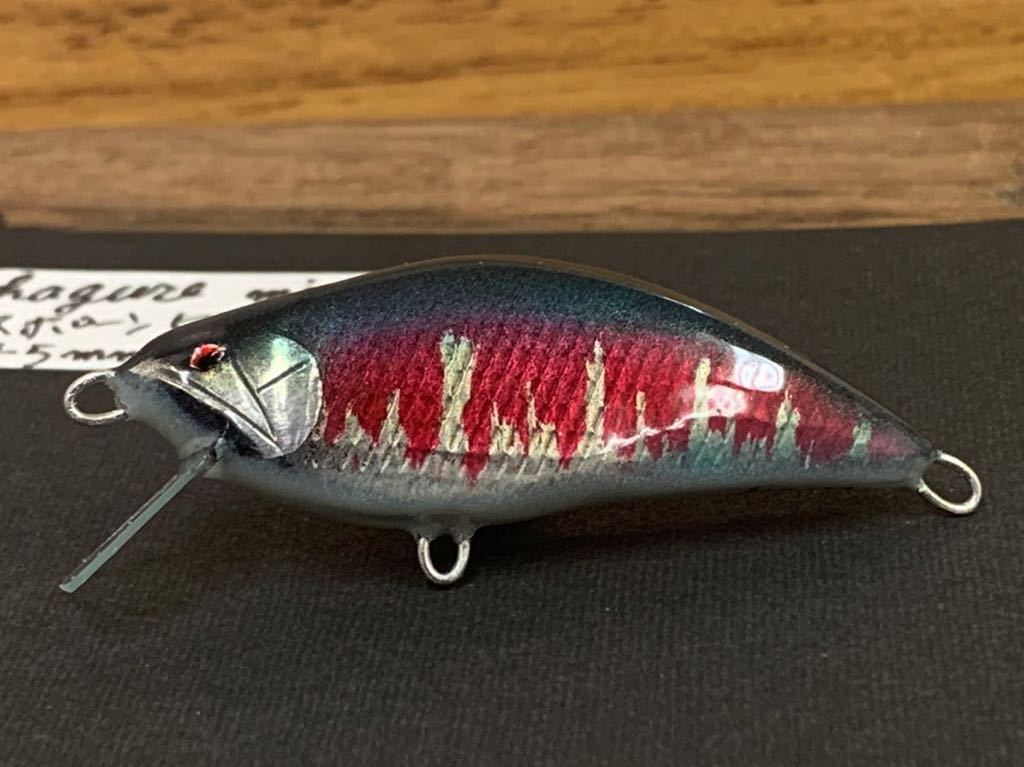 ハンドメイドルアー Hagure ヒメマスhw ハンドメイドミノー バルサ 渓流 トラウト その他 売買されたオークション情報 Yahooの商品情報をアーカイブ公開 オークファン Aucfan Com