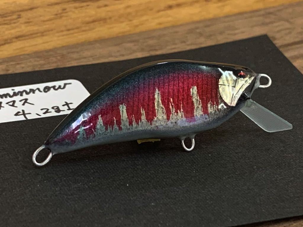 ハンドメイドルアー Hagure ヒメマスhw ハンドメイドミノー バルサ 渓流 トラウト その他 売買されたオークション情報 Yahooの商品情報をアーカイブ公開 オークファン Aucfan Com