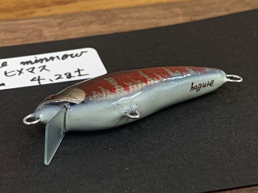 ハンドメイドルアー Hagure ヒメマスhw ハンドメイドミノー バルサ 渓流 トラウト その他 売買されたオークション情報 Yahooの商品情報をアーカイブ公開 オークファン Aucfan Com
