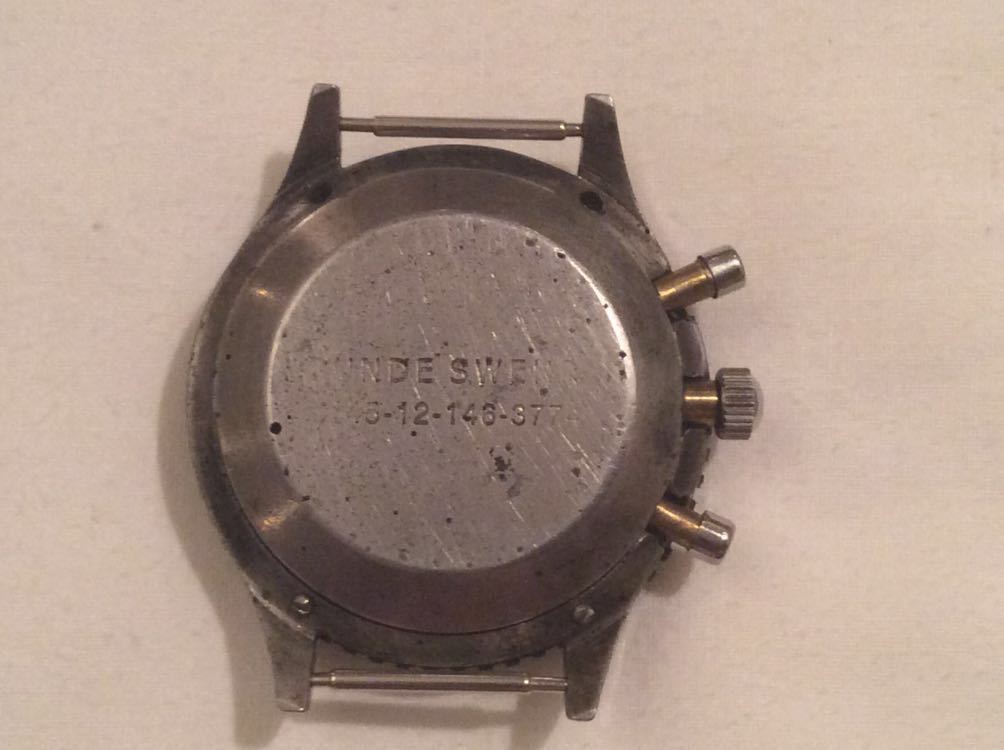 ドイツ軍＊海軍＊hanhart社製＊６０秒/３０分ストップウォッチ＊３石（実物） HEUER（ホイヤー）1960年代 西ドイツ空軍クロノグラフモデル：1550SG