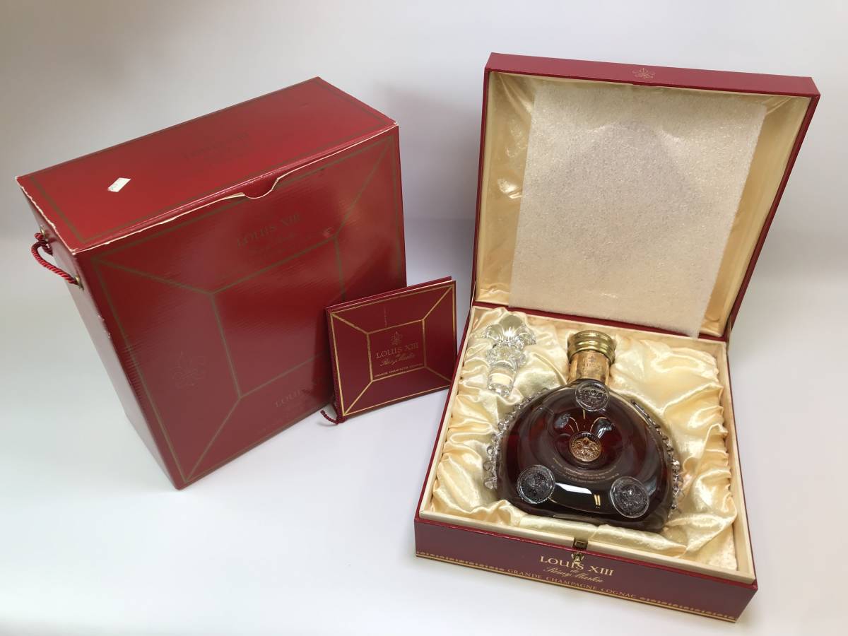 ☆未開栓 レミーマルタン ルイ13世 ベリーオールド バカラボトル 替栓/箱付 700ml 40％　♯158225-15