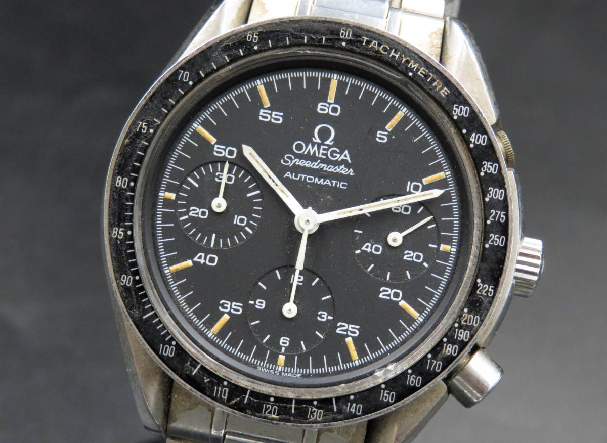 【最新作，HOT】 1円 ジャンク品 稼働あり 正規品 OMEGA オメガ 3510.50 スピードマスター 純正ブレス 自動巻き ブラックダイヤル メンズ腕時計 BBSWAW(その他)｜売買されたオークション情報、yahooの商品情報をア スピードマスター