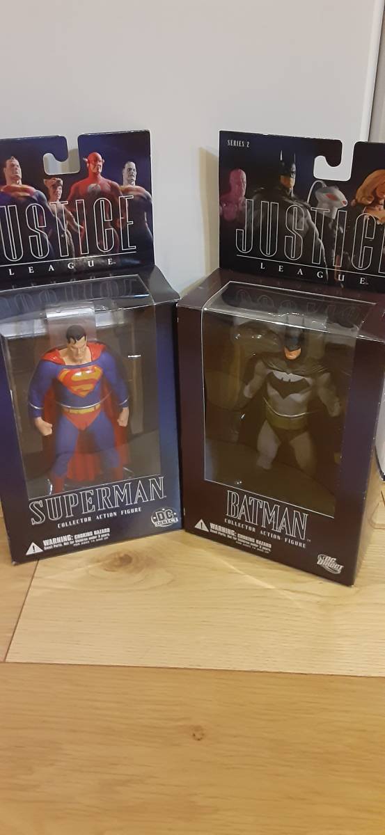 DCダイレクト ジャスティスリーグ スーパーマン&バットマン フィギュア