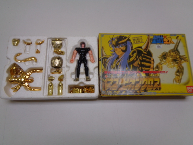 【SALE，本物保証】 a55-60 バンダイ 聖闘士星矢 スコーピオンクロス 当時物 初期 フィギュア(聖闘士星矢)｜売買されたオークション情報、yahooの商品情報をアーカイブ公開 - オークファン その他