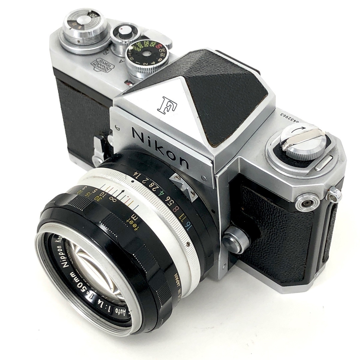 ニコン Nikon F アイレベル + NIKKOR-S 50mm F1.4 ［ジャンク品