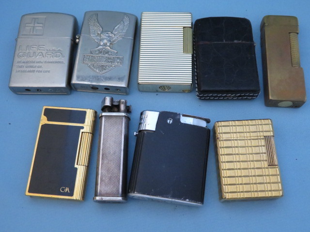 中古現状品□ZIPPO・RONSON・CARAN d