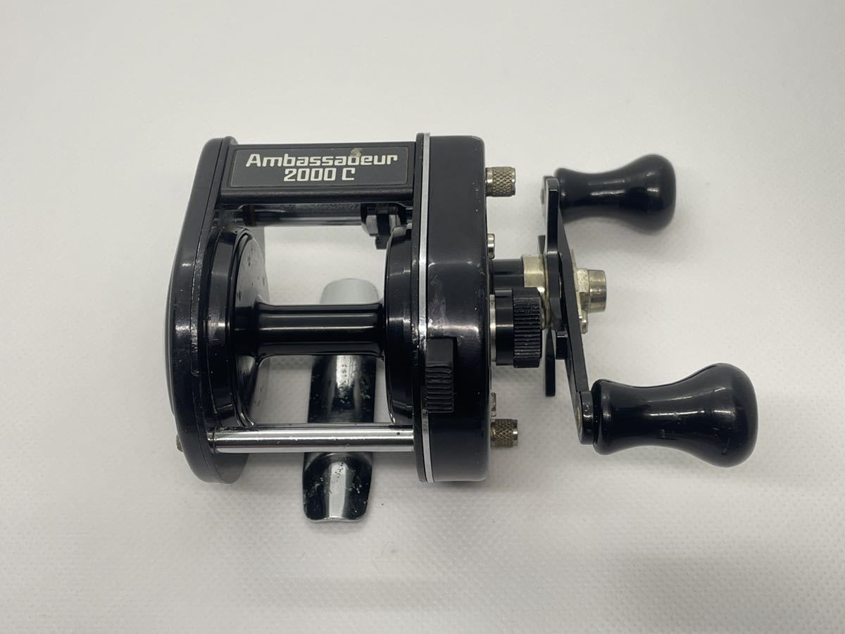 送料無料　ABU アブガルシア Ambassadeur 2000C ブラック