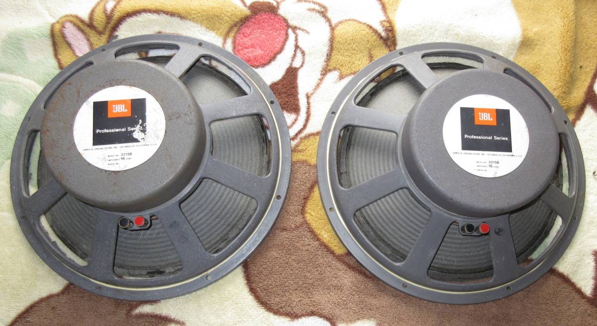 JBL 2215B 15インチ（38cm）ウーハー ジャンク 着払い JBL 2215B Yahoo