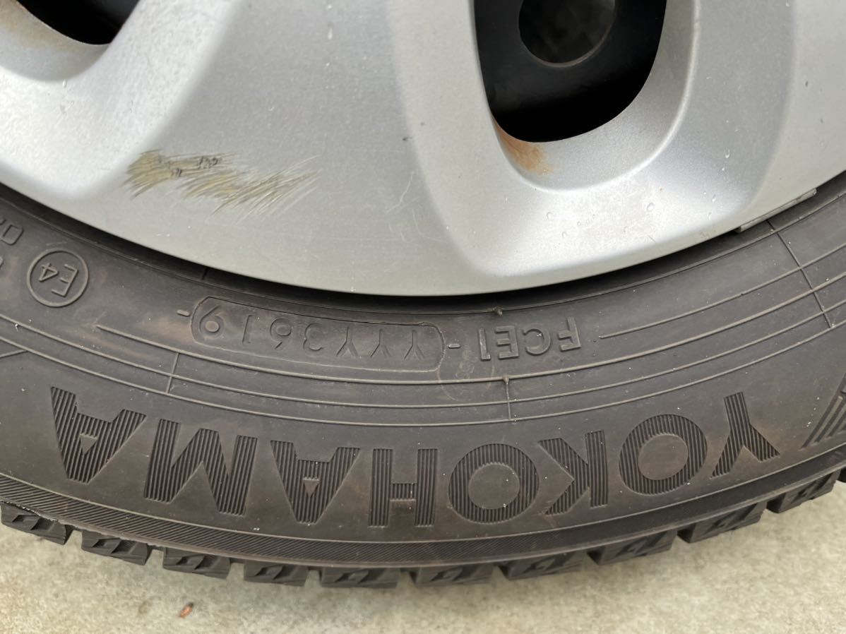 スズキ 純正ホイール 145/80R13 スタッドレス 4本セット 純正タイヤ