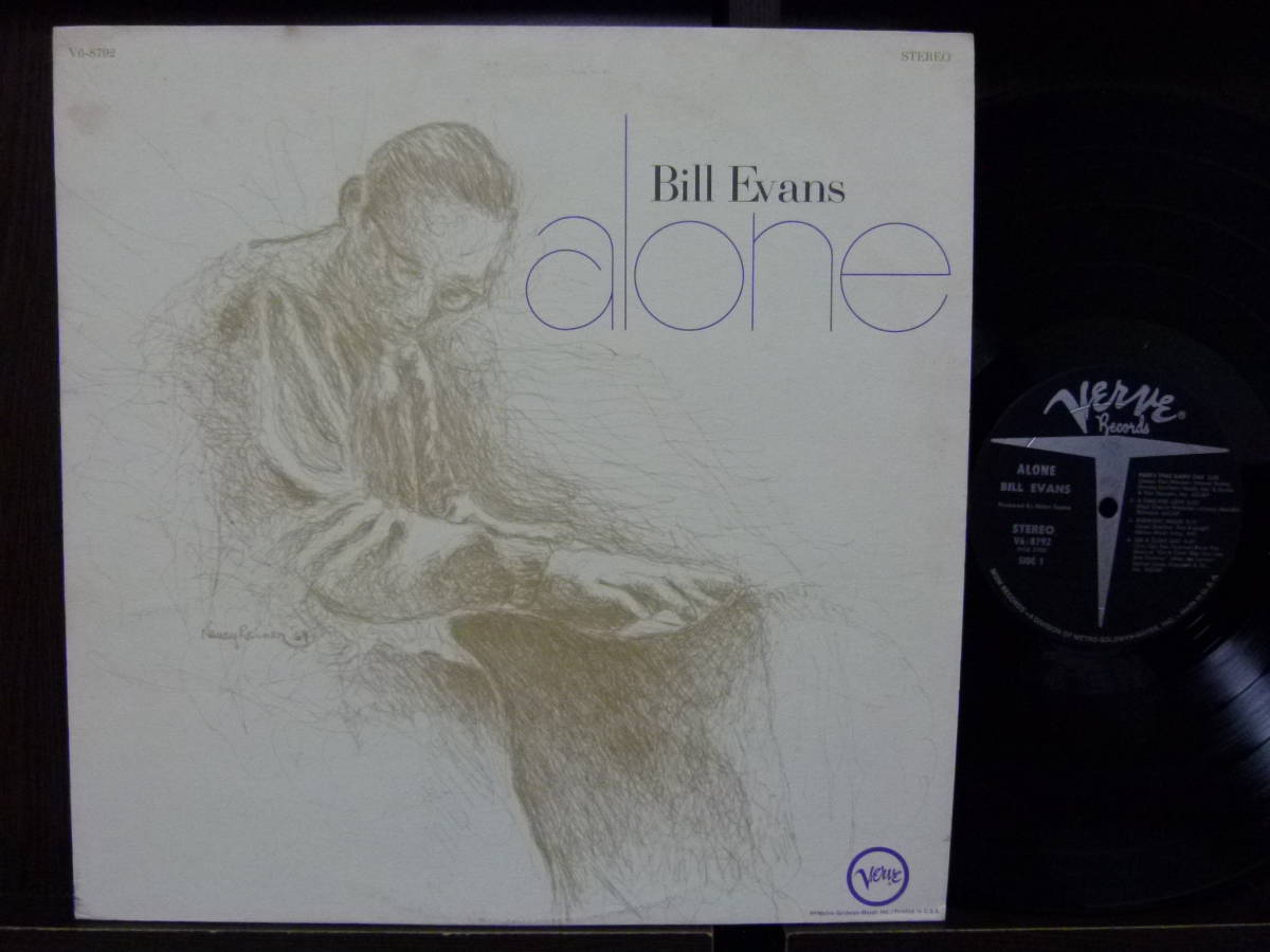【格安，セール】 激レア 美盤オリジナル BILL EVANS ALONE(ジャズ一般)｜売買されたオークション情報、yahooの商品情報をアーカイブ公開 - オークファン ジャズ一般