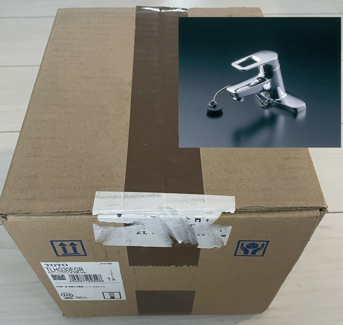 【2026，限定セール】 TOTO 洗面所用 台付 シングルレバー混合栓 TLHG30EGR(水栓、蛇口)｜売買されたオークション情報、yahooの商品情報をアーカイブ公開 - オークファン 洗面、洗濯