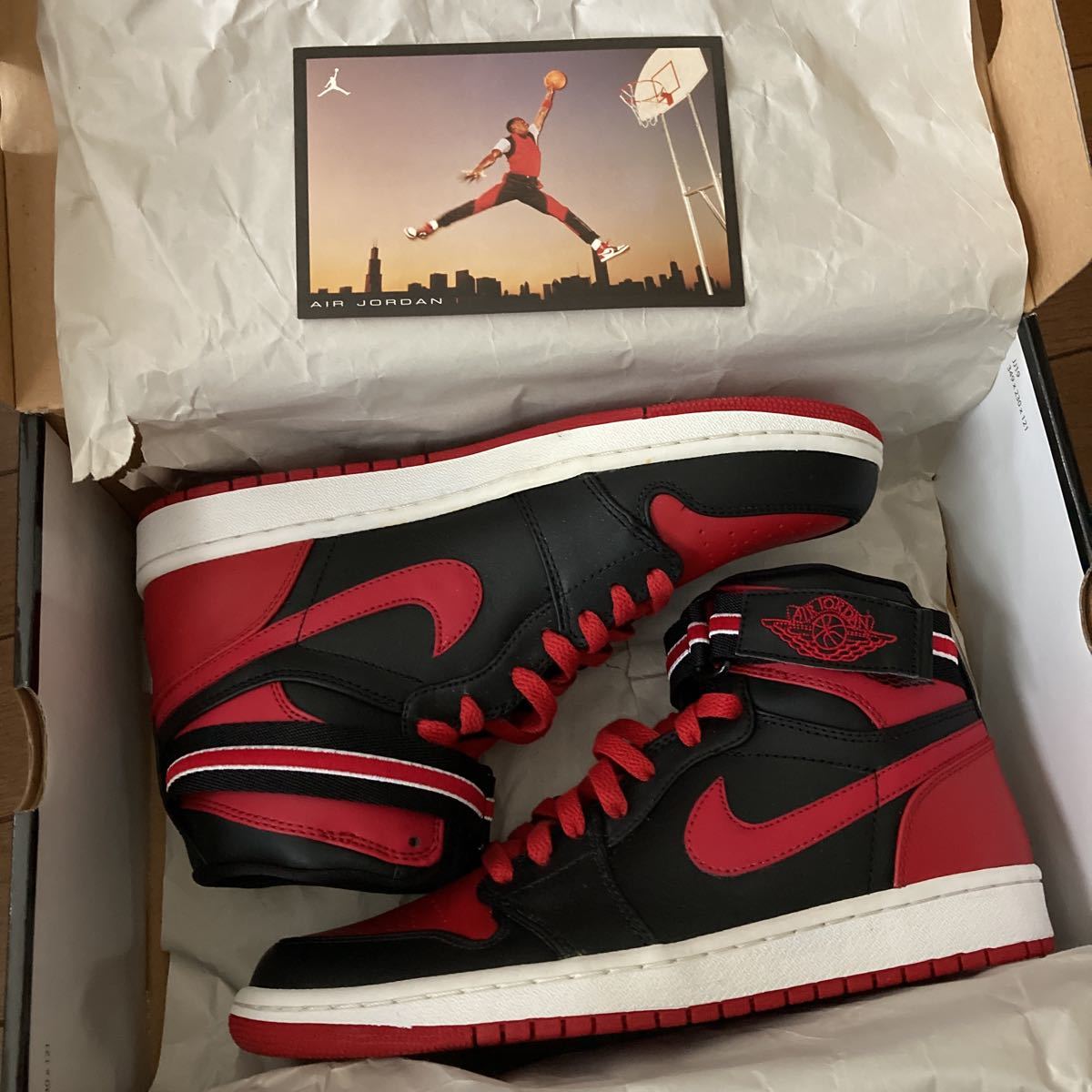 未使用 NIKE AIR JORDAN 1 HIGH STRAP ナイキ エアジョーダン 27cm NBA 