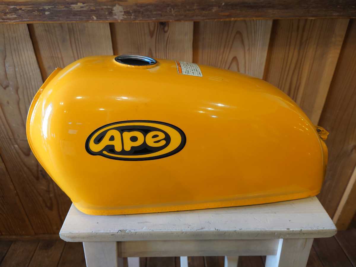 エイプ APE 純正 ガソリンタンク フューエルタンク タンク イエロー 黄