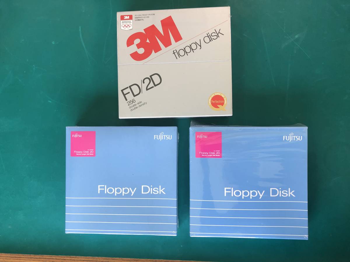 未開封】3M FD/2D 256 8インチ・フロッピーディスク富士通 Fujitsu 8 