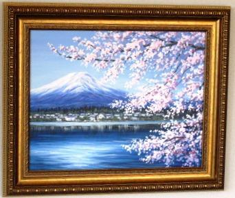 油絵 富士山絵画 風景画 絵画 | - 富士山 Yahoo!オークション 河口湖