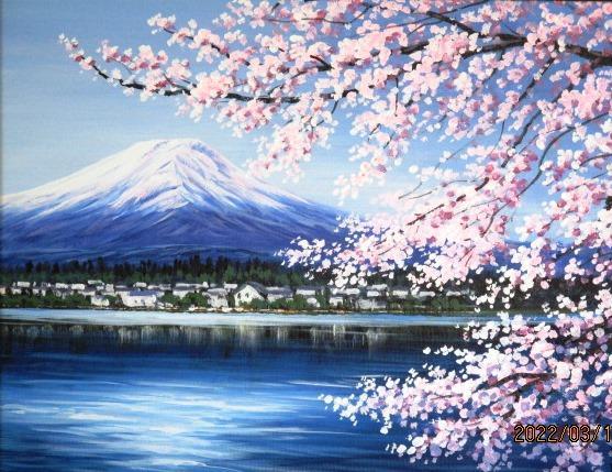 油絵 富士山絵画 風景画 絵画 | - 富士山 Yahoo!オークション 河口湖