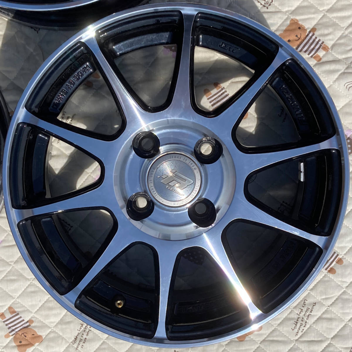 ENKEI RIVAZZA（エンケイ リヴァッツァ）】 14 × 5 1/2J 43 ブラポリ 