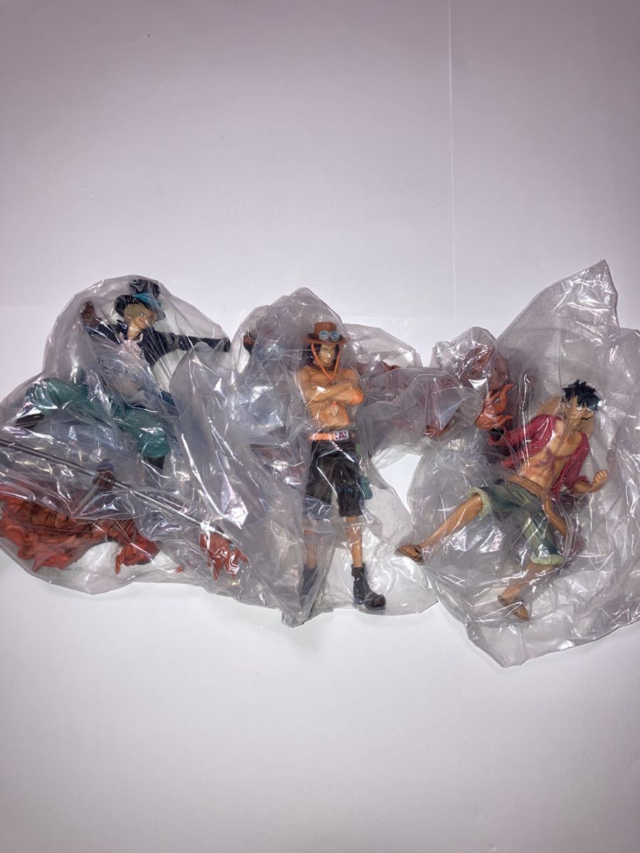 新品未開封】ルフィ サボ ポートガスDエース3体セット DXF brotherhood