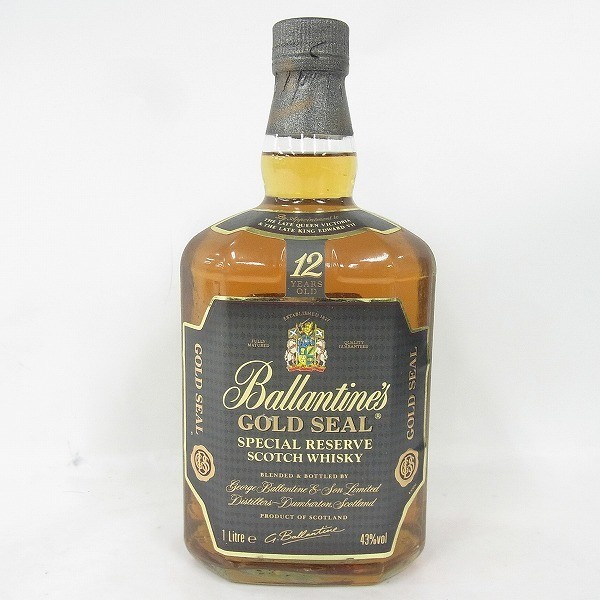 L450-Y1-2582 BALLANTINES バランタイン 12年 GOLD SEAL ウイスキー
