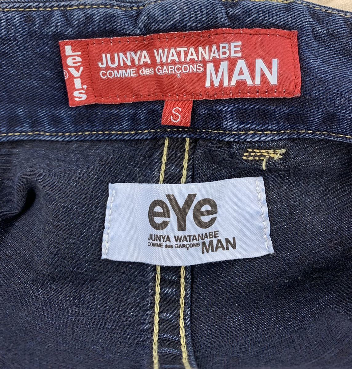 20ss ジュンヤ x リーバイス ハワード型 デニムパンツ ギャルソン 