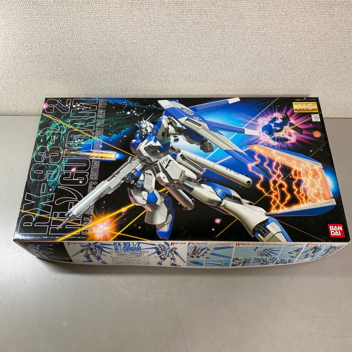 未開封 Rx 93 V2 100分の1スケール Hi V ニュータイプ専用モビルスーツ マスターグレードモデル 地球連邦軍 Gundam Oficinadostons Com Br