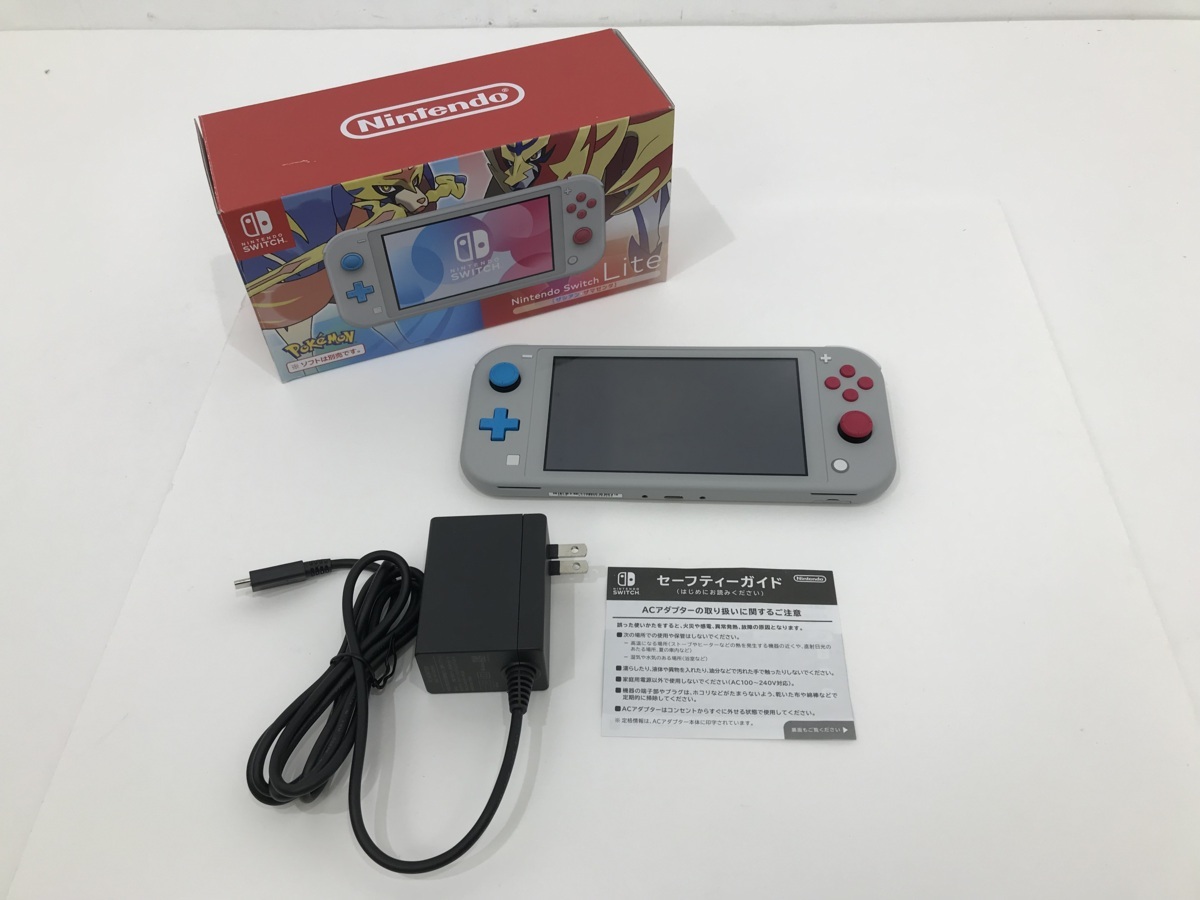  1円 Nintendo Switch Lite本体 ザシアン ザマゼンタ み 完備品 保証印期限切れ 034-220404-YK-15-TAG(ニンテンドースイッチ本体)｜売買されたオークション情報、yahooの商品情報をアーカイブ公開 - オーク ニンテンドースイッチ本体