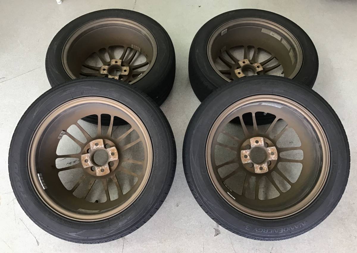 4本セット RAYS VOLK RACING RE30 15インチ 15×6.5JJ 100 4穴 +38 