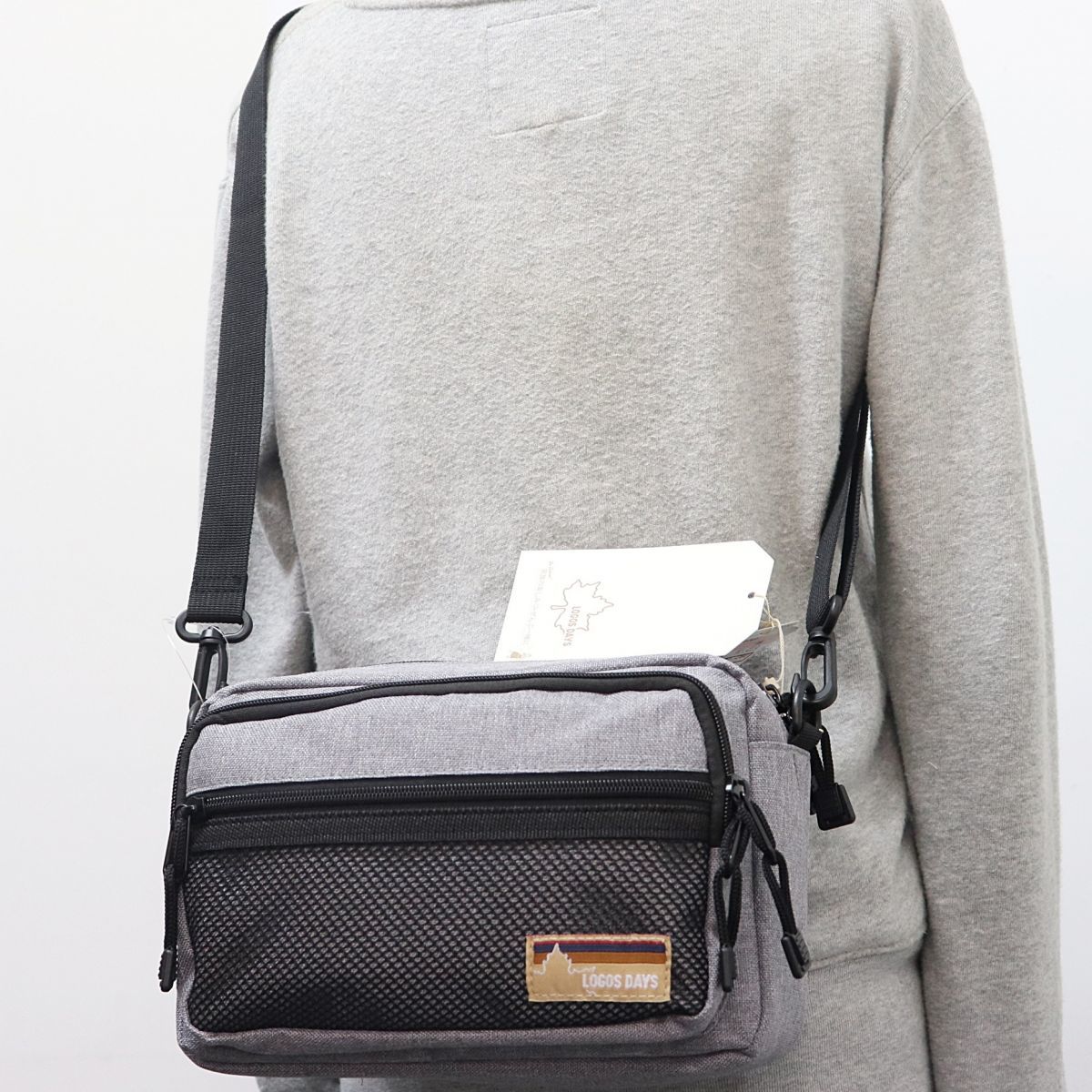 ☆ロゴス アウトドア LOGOS 新品 多機能 2WAY 収納力抜群 ボディバッグ 