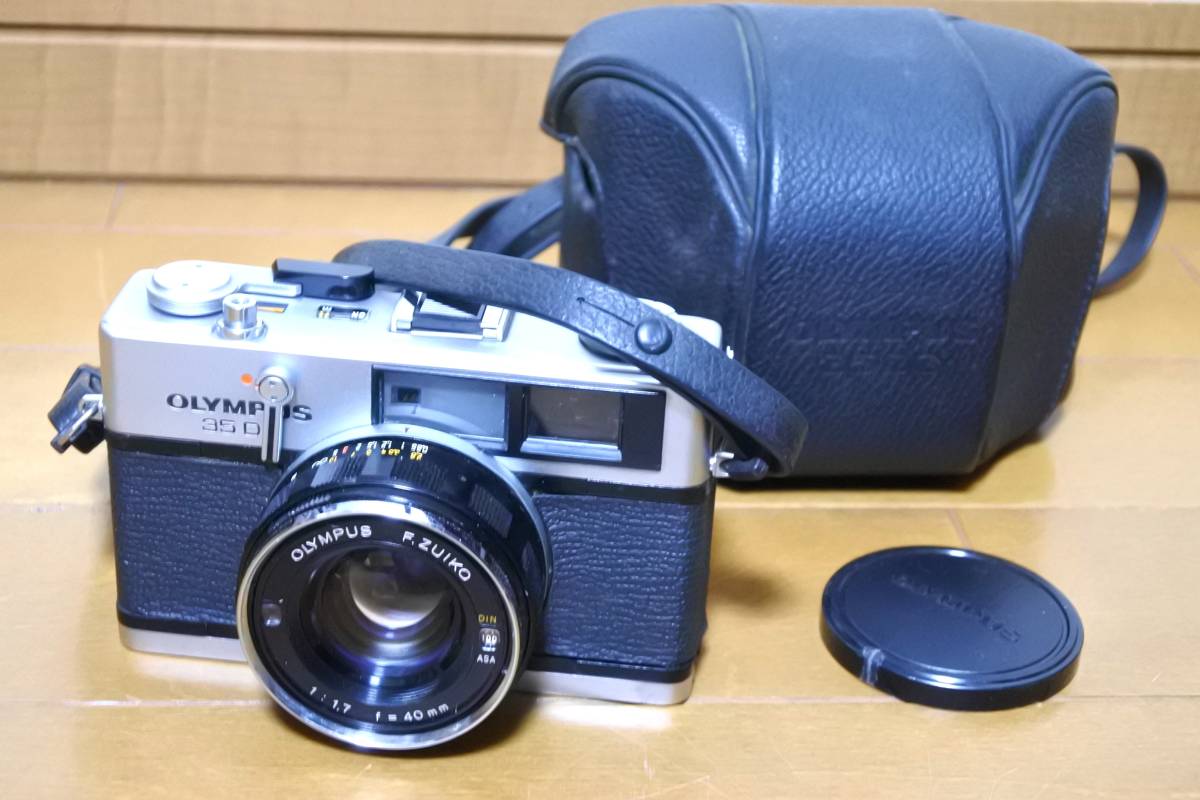 フィルムカメラ OLYMPUS 35DC F.ZUIKO 1:1.7 f=40mm オリンパス