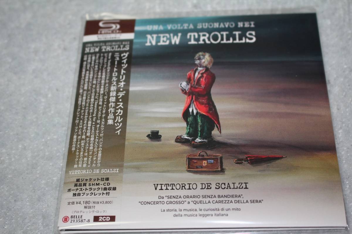 送料無料，セール 213587-8 Vittorio De Scalzi ニュー トロルス新録傑作作品集 マーキー／ベル アンティーク名盤 2枚組SHM帯付紙ジャケ盤(一般)｜売買されたオークション情報、yahooの商品情報をアーカイブ公開 - オー 一般