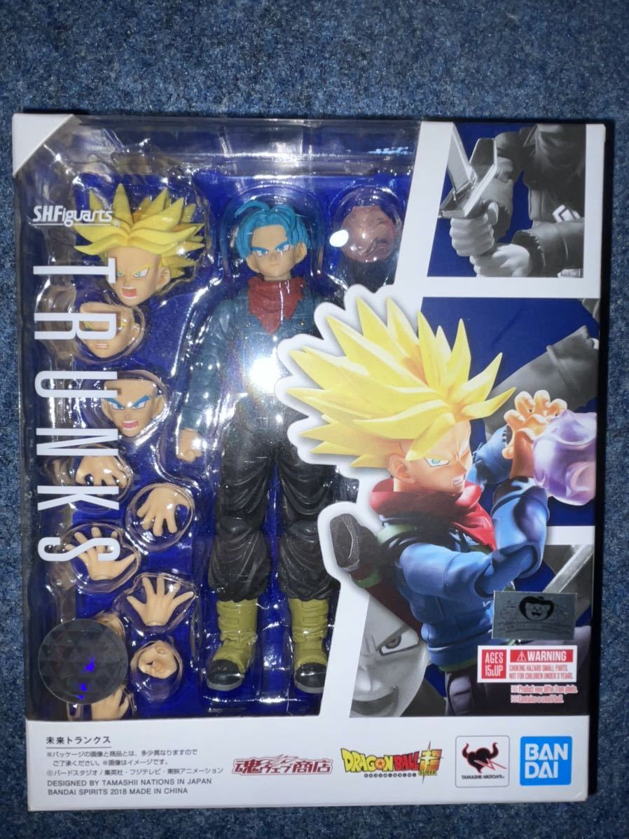 S H Figuarts ドラゴンボール超 未来トランクス ドラゴンボール 売買されたオークション情報 Yahooの商品情報をアーカイブ公開 オークファン Aucfan Com