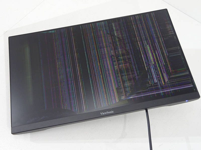 ☆ジャンク☆【画面割れ】Viewsonic(ビューソニック) XG2405-7 23.8 